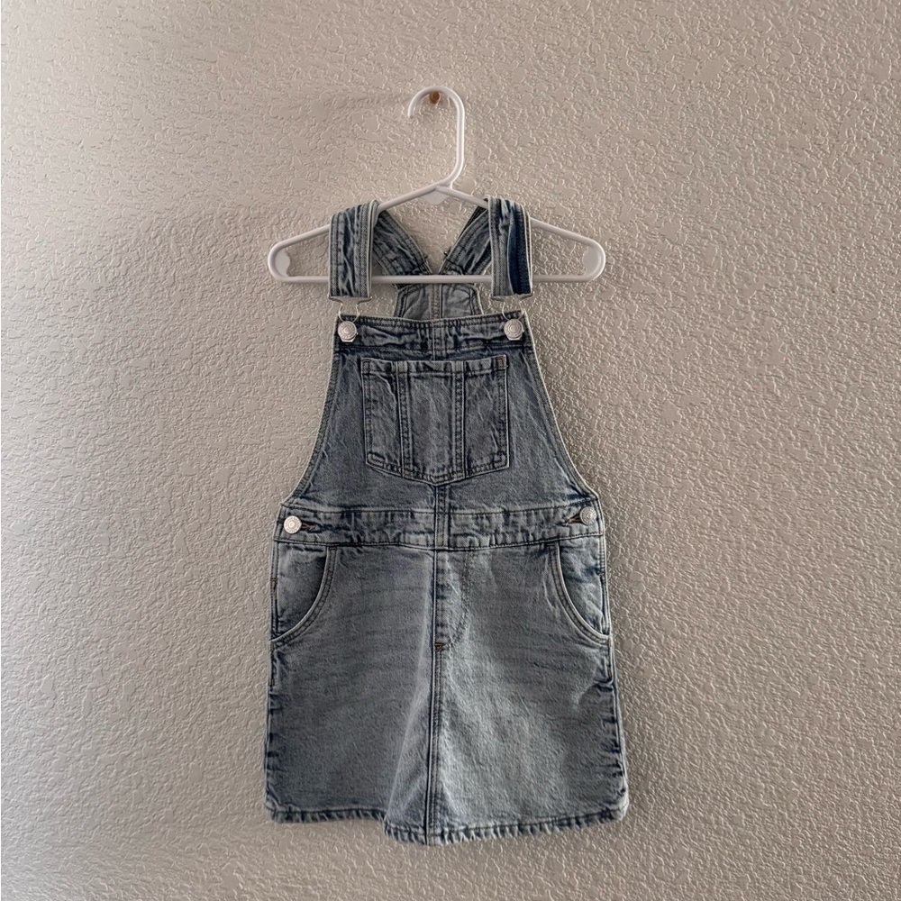 H&M Kids Blue Denim Overall Dress